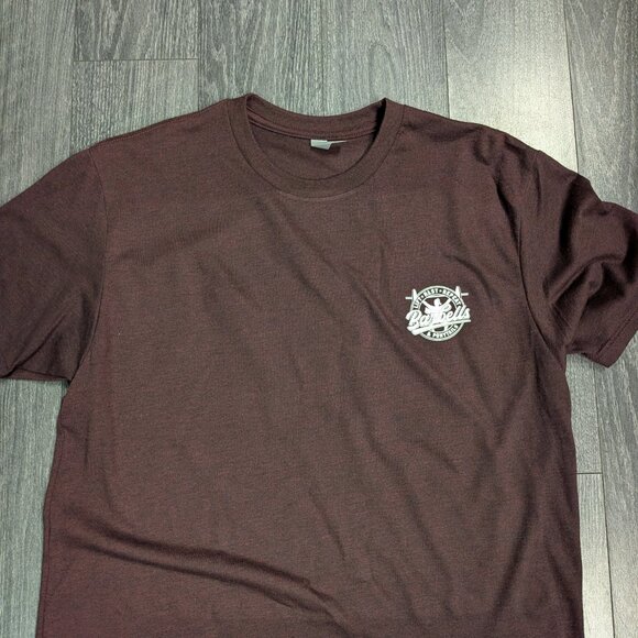 Barbells And Ponytails Crop "Logo" T-Shirt Sz M NEW - Picture 2 of 2